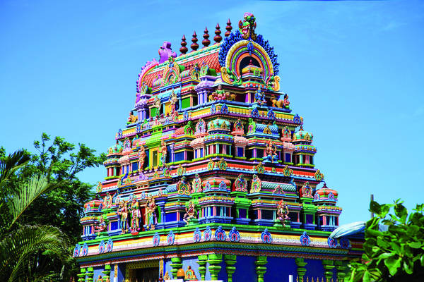 Temple Tamoul Kali Kampal à la Réunion